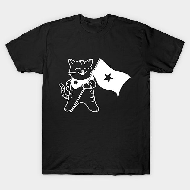 Cat Flag T-Shirt by DiscoverNow